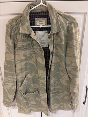 Current/Elliott The Foxhunt Camo Military Utility Jacket Size 2